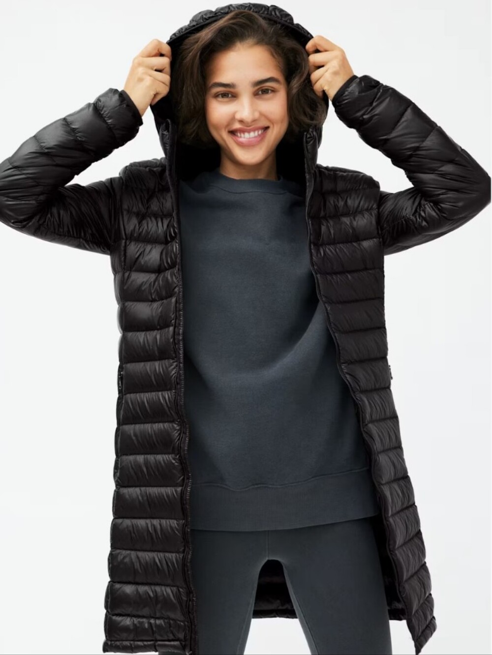 TNA Botanie Super Light Packable Long Puffer